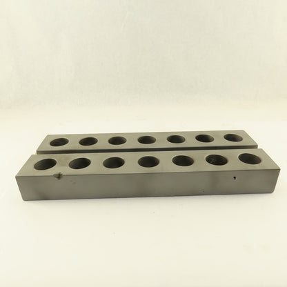 2-3/8" x 3-3/8" Steel Machinist Set Up Parallel Block Set 20-3/16" Long
