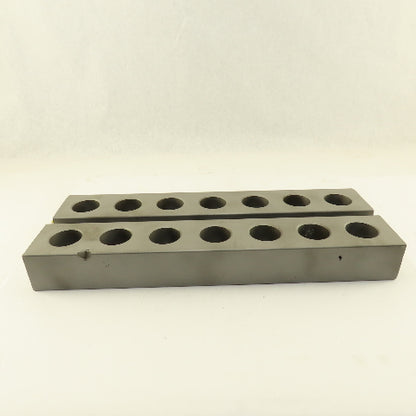 2-3/8" x 3-3/8" Steel Machinist Set Up Parallel Block Set 20-3/16" Long