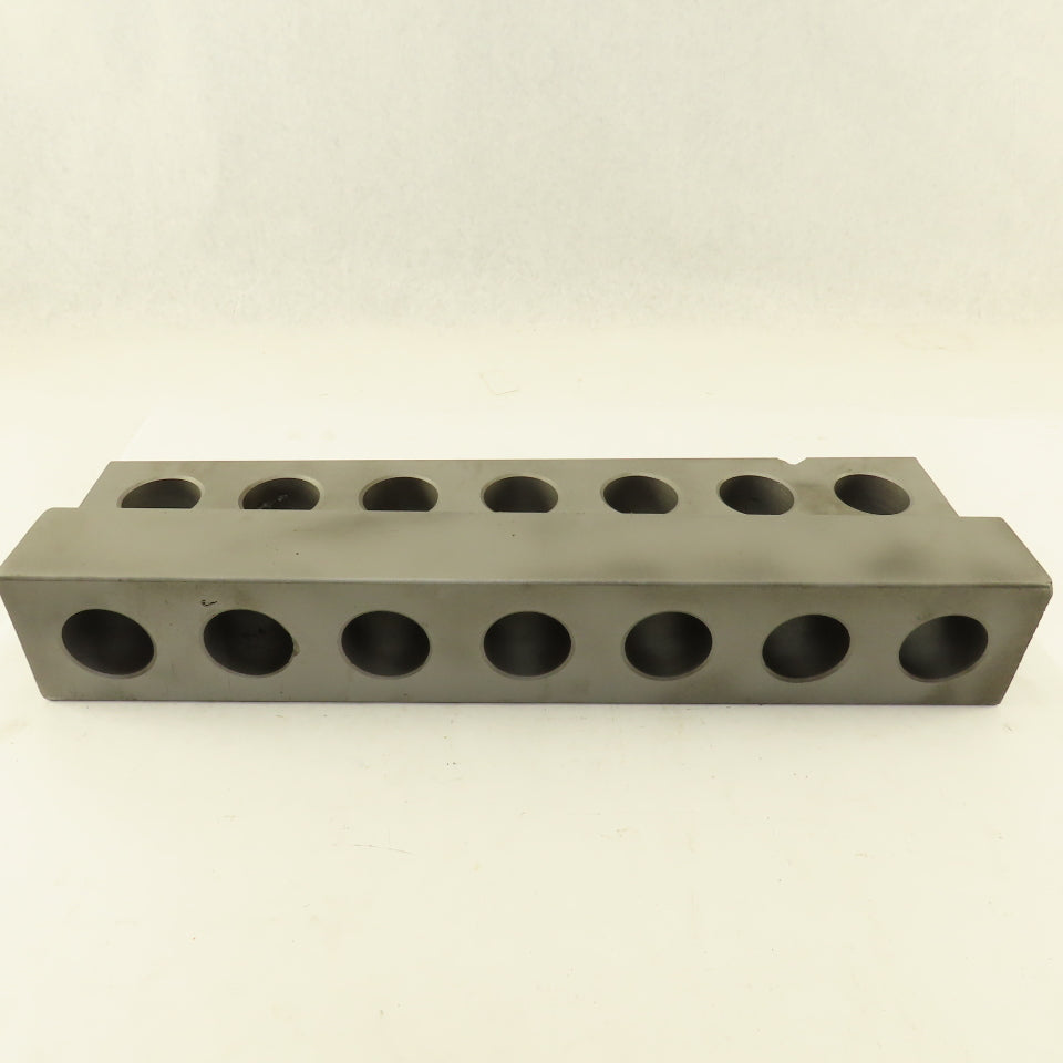 2-3/8" x 3-3/8" Steel Machinist Set Up Parallel Block Set 20-3/16" Long