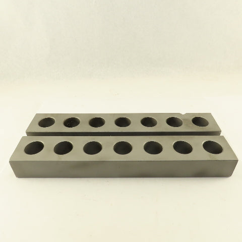2-3/8" x 3-3/8" Steel Machinist Set Up Parallel Block Set 20-3/16" Long