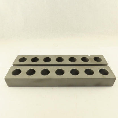 2-3/8" x 3-3/8" Steel Machinist Set Up Parallel Block Set 20-3/16" Long
