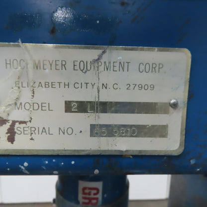 Hockmeyer Equipment Co. L2 Bench Top Mixer Variable Speed 2HP 208-230/460V 3Ph