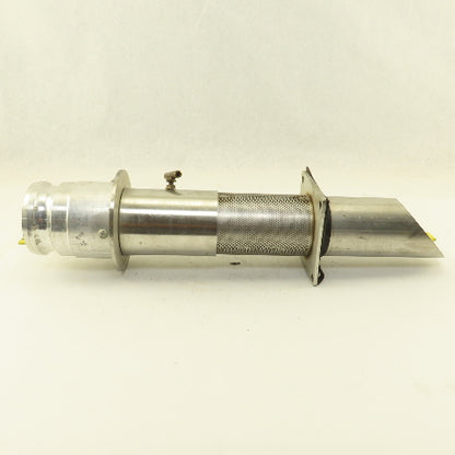 3" Stainless Steel Bulk Dry Material Suction Tube 21" OAL