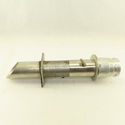 3" Stainless Steel Bulk Dry Material Suction Tube 21" OAL