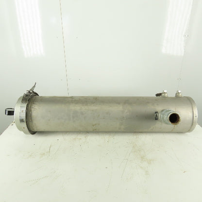 8" x 32" Stainless Steel Bag Strainer Housing 2" x 3/4" Ports