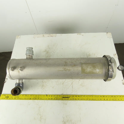 8" x 32" Stainless Steel Bag Strainer Housing 2" x 3/4" Ports
