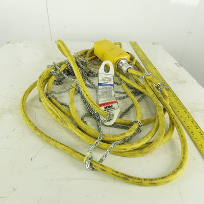 P&H 35' Electric Hoist Pendant Assembly 3 Button Single Speed Up/Down W/E-stop