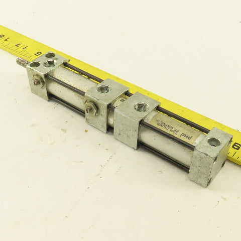 PHD TDF3/4x1/2 Tom Thumb 5/8" Bore 1/2" Stroke Tandem Air/Oil Cylinder