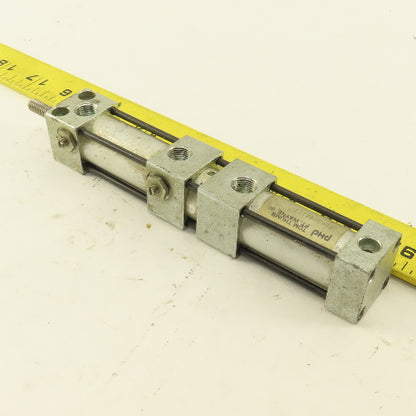 PHD TDF3/4x1/2 Tom Thumb 5/8" Bore 1/2" Stroke Tandem Air/Oil Cylinder