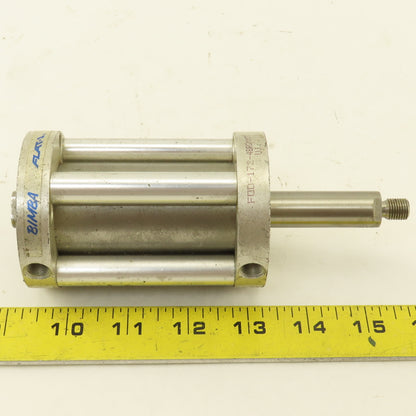 Bimba Flat-1 1-1/2" Bore 1-3/4" Double Ended Stroke Air Cylinder