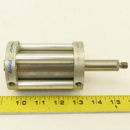 Bimba Flat-1 1-1/2" Bore 1-3/4" Double Ended Stroke Air Cylinder