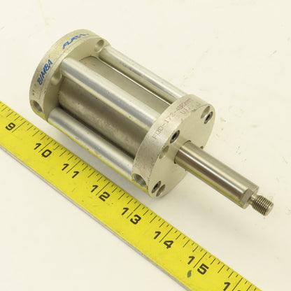 Bimba Flat-1 1-1/2" Bore 1-3/4" Double Ended Stroke Air Cylinder