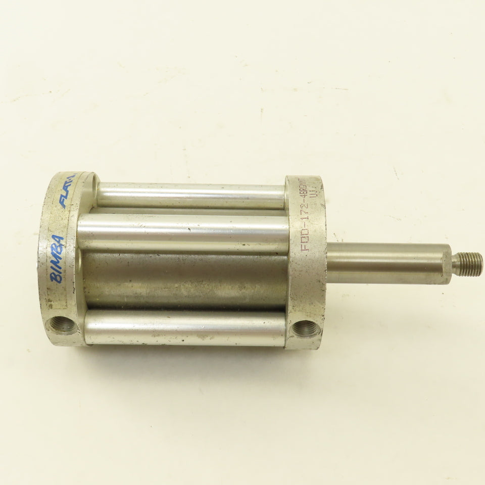 Bimba Flat-1 1-1/2" Bore 1-3/4" Double Ended Stroke Air Cylinder