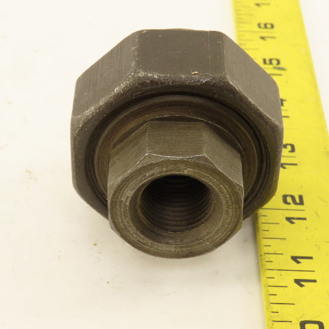 Bonney 1/2" NPT Steel 6000PSI WOG Thick Wall Black Pipe Union