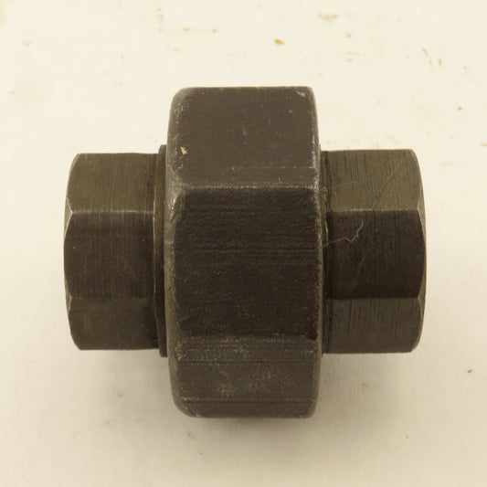Bonney 1/2" NPT Steel 6000PSI WOG Thick Wall Black Pipe Union