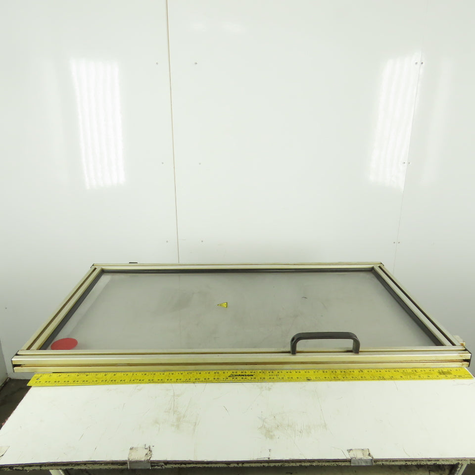 Bosch T-Slot Aluminum Extrusion Lexan Door Machine Guard 28-3/8" Wx51-1/4" H