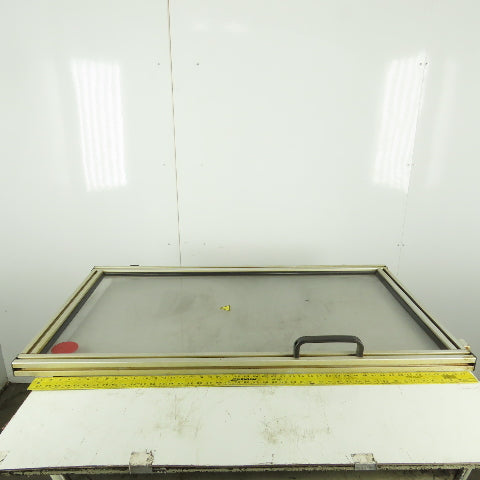 Bosch T-Slot Aluminum Extrusion Lexan Door Machine Guard 28-3/8" Wx51-1/4" H