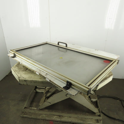 Bosch T-Slot Aluminum Extrusion Lexan Door Machine Guard 28-3/8" Wx51-1/4" H