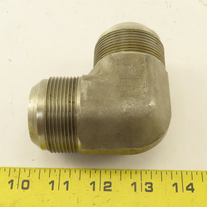 Parker Hannifin 1-7/8"-12 (-24) Stainless Steel Hydraulic Elbow 90°