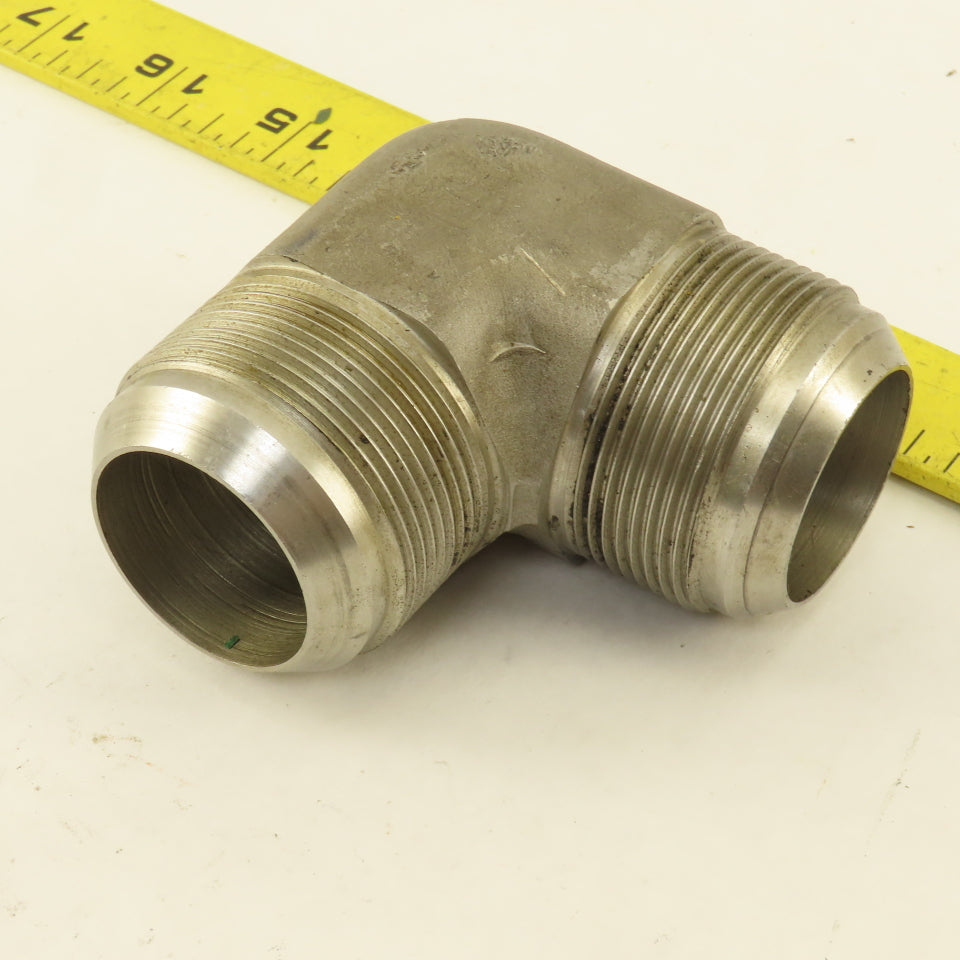 Parker Hannifin 1-7/8"-12 (-24) Stainless Steel Hydraulic Elbow 90°