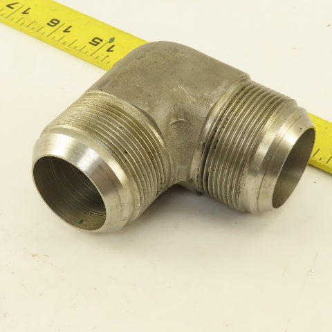 Parker Hannifin 1-7/8"-12 (-24) Stainless Steel Hydraulic Elbow 90°