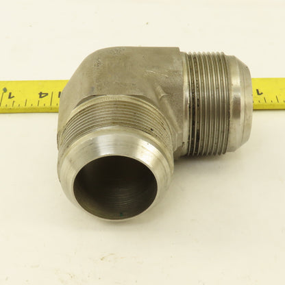 Parker Hannifin 1-7/8"-12 (-24) Stainless Steel Hydraulic Elbow 90°