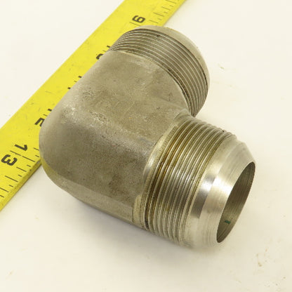 Parker Hannifin 1-7/8"-12 (-24) Stainless Steel Hydraulic Elbow 90°