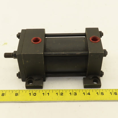 Parker C2A14 2-1/2" Bore 2" Stroke Double Acting Air Cylinder 250 PSI