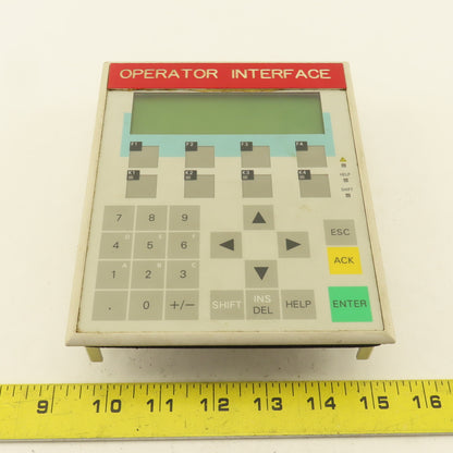 Siemens 6AV3 607-1JC20-0AX1 OP 7-DP Operator Panel