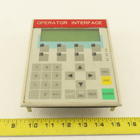 Siemens 6AV3 607-1JC20-0AX1 OP 7-DP Operator Panel