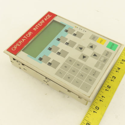 Siemens 6AV3 607-1JC20-0AX1 OP 7-DP Operator Panel