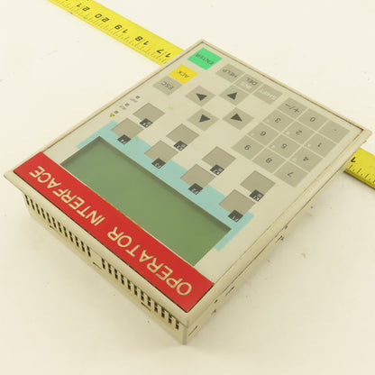 Siemens 6AV3 607-1JC20-0AX1 OP 7-DP Operator Panel
