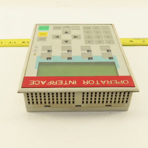 Siemens 6AV3 607-1JC20-0AX1 OP 7-DP Operator Panel