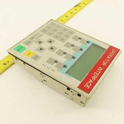 Siemens 6AV3 607-1JC20-0AX1 OP 7-DP Operator Panel