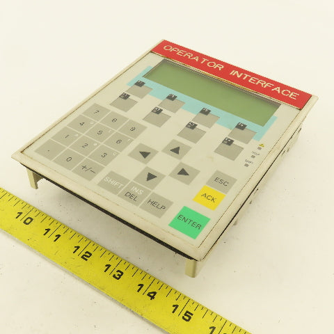 Siemens 6AV3 607-1JC20-0AX1 OP 7-DP Operator Panel