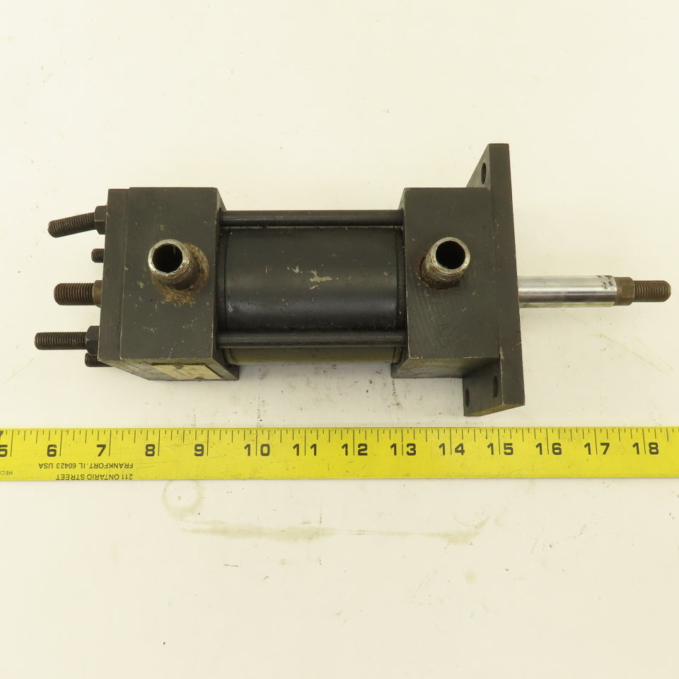 Parker CKJTC2AU14A/14AC 2-1/2" Bore 2" Double Stroke Double Acting Air Cylinder
