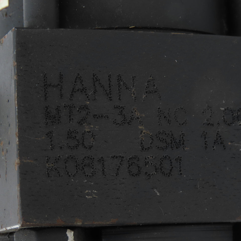 Hanna MT2-3A 2" Bore 1-1/2" Stroke Double Acting Rear Trunnion Air Cylinder