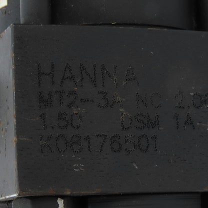 Hanna MT2-3A 2" Bore 1-1/2" Stroke Double Acting Rear Trunnion Air Cylinder