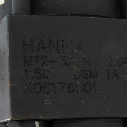 Hanna MT2-3A 2" Bore 1-1/2" Stroke Double Acting Rear Trunnion Air Cylinder