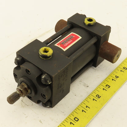 Hanna MT2-3A 2" Bore 1-1/2" Stroke Double Acting Rear Trunnion Air Cylinder