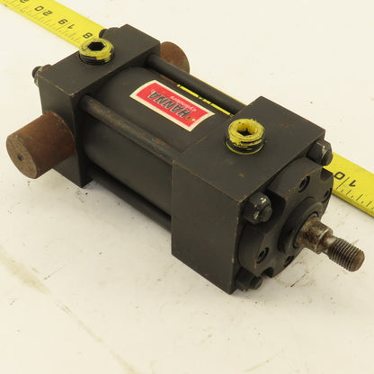 Hanna MT2-3A 2" Bore 1-1/2" Stroke Double Acting Rear Trunnion Air Cylinder
