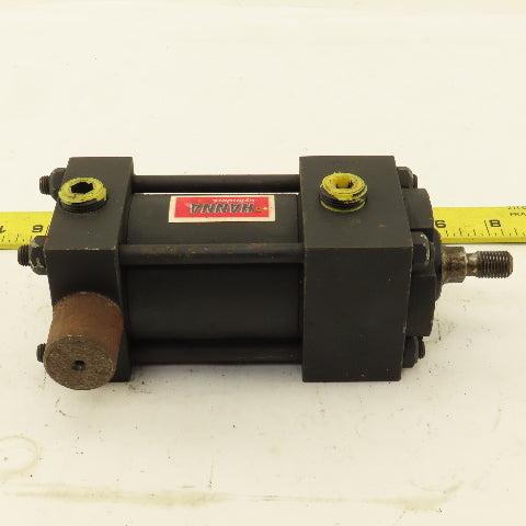 Hanna MT2-3A 2" Bore 1-1/2" Stroke Double Acting Rear Trunnion Air Cylinder