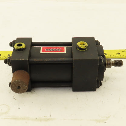 Hanna MT2-3A 2" Bore 1-1/2" Stroke Double Acting Rear Trunnion Air Cylinder