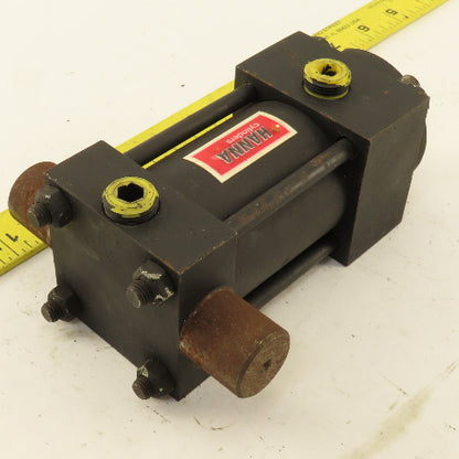 Hanna MT2-3A 2" Bore 1-1/2" Stroke Double Acting Rear Trunnion Air Cylinder