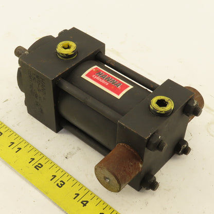 Hanna MT2-3A 2" Bore 1-1/2" Stroke Double Acting Rear Trunnion Air Cylinder