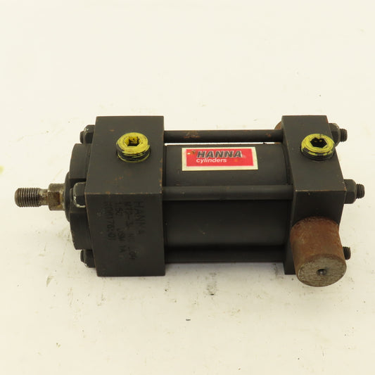 Hanna MT2-3A 2" Bore 1-1/2" Stroke Double Acting Rear Trunnion Air Cylinder