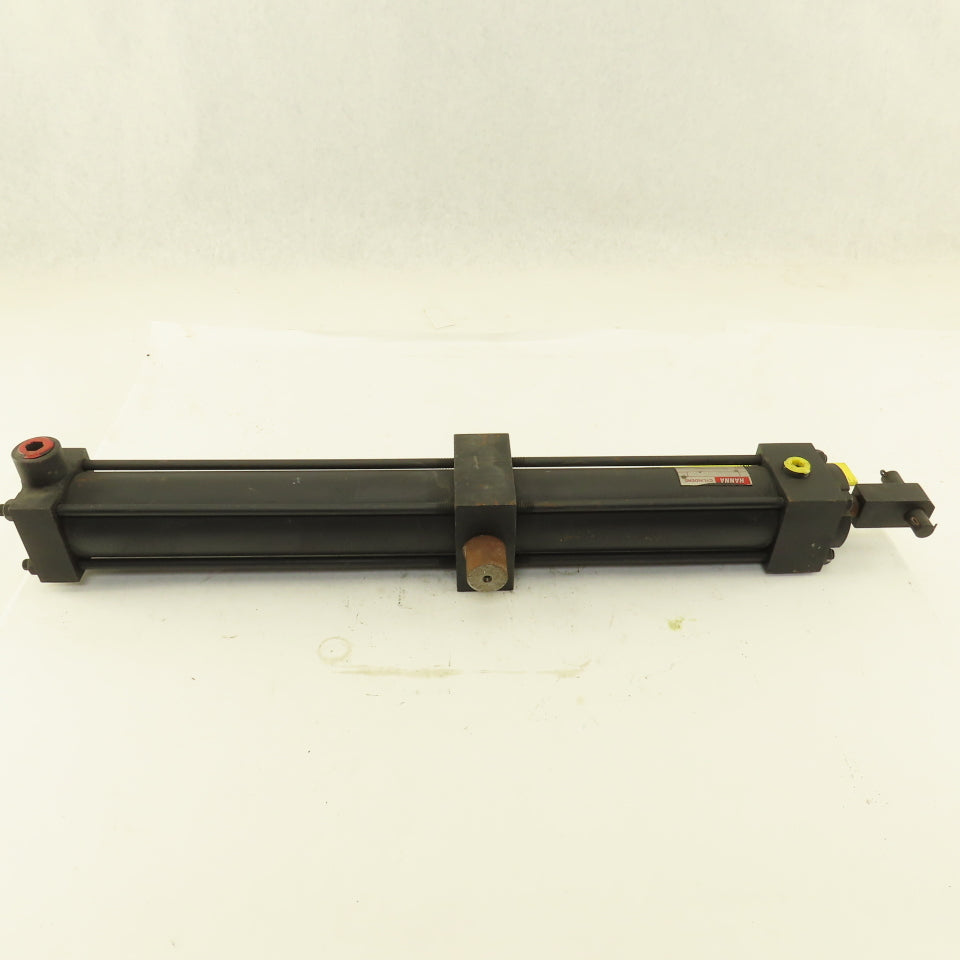 Hanna MT43ACC2.00 2" Bore 17" Stroke Trunnion Mount Hydraulic Cylinder