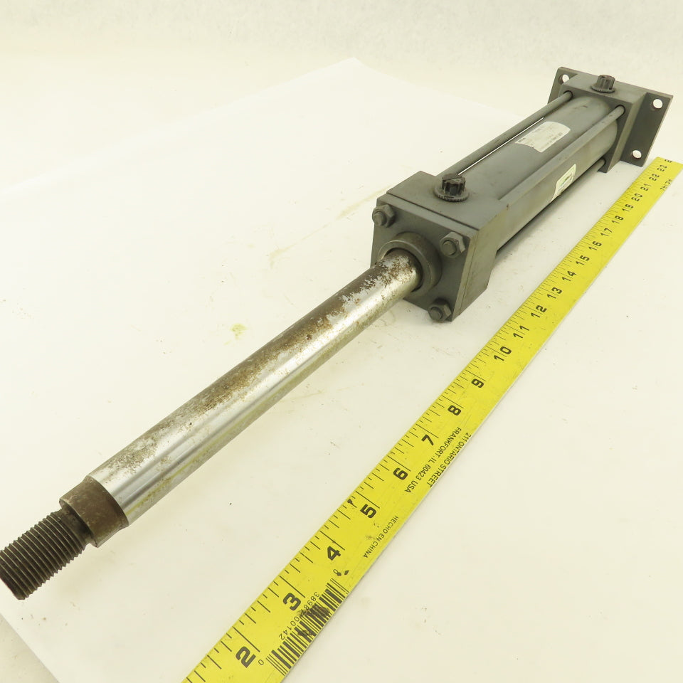 Miller DA-61R42N 2" Bore 8" Double Ended Stroke Air Cylinder 250 PSI