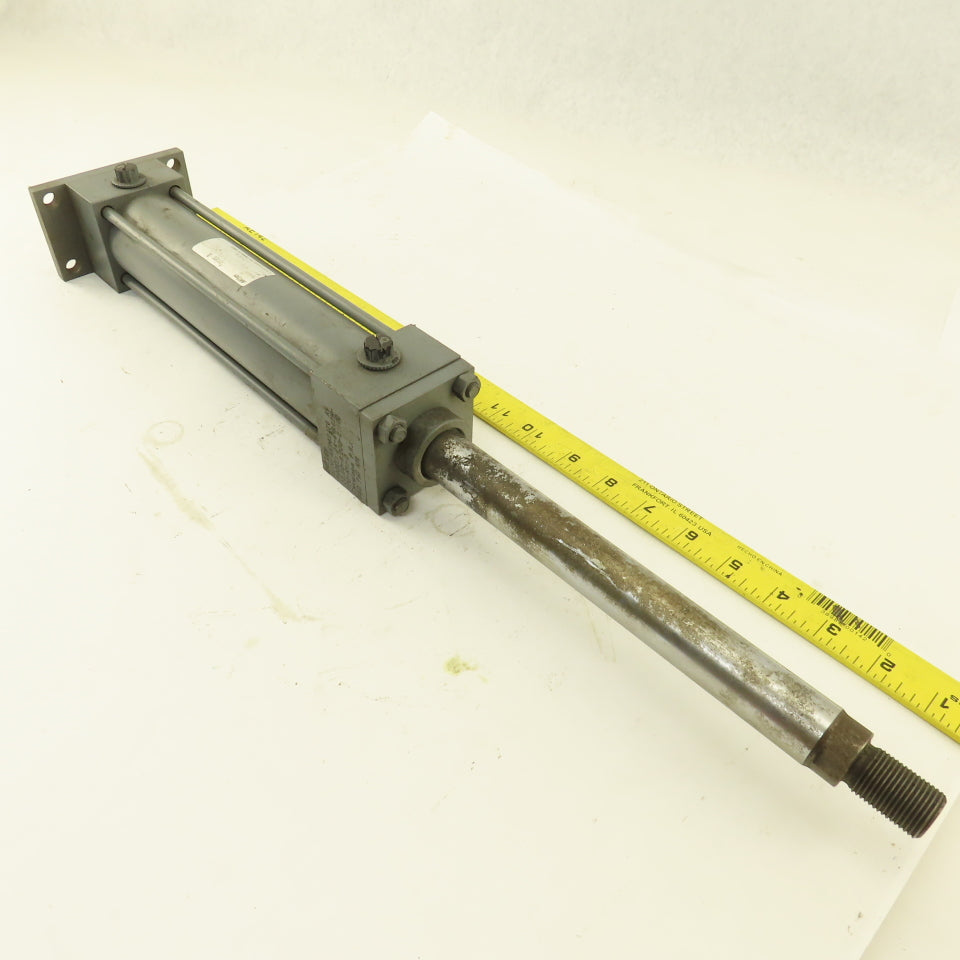 Miller DA-61R42N 2" Bore 8" Double Ended Stroke Air Cylinder 250 PSI