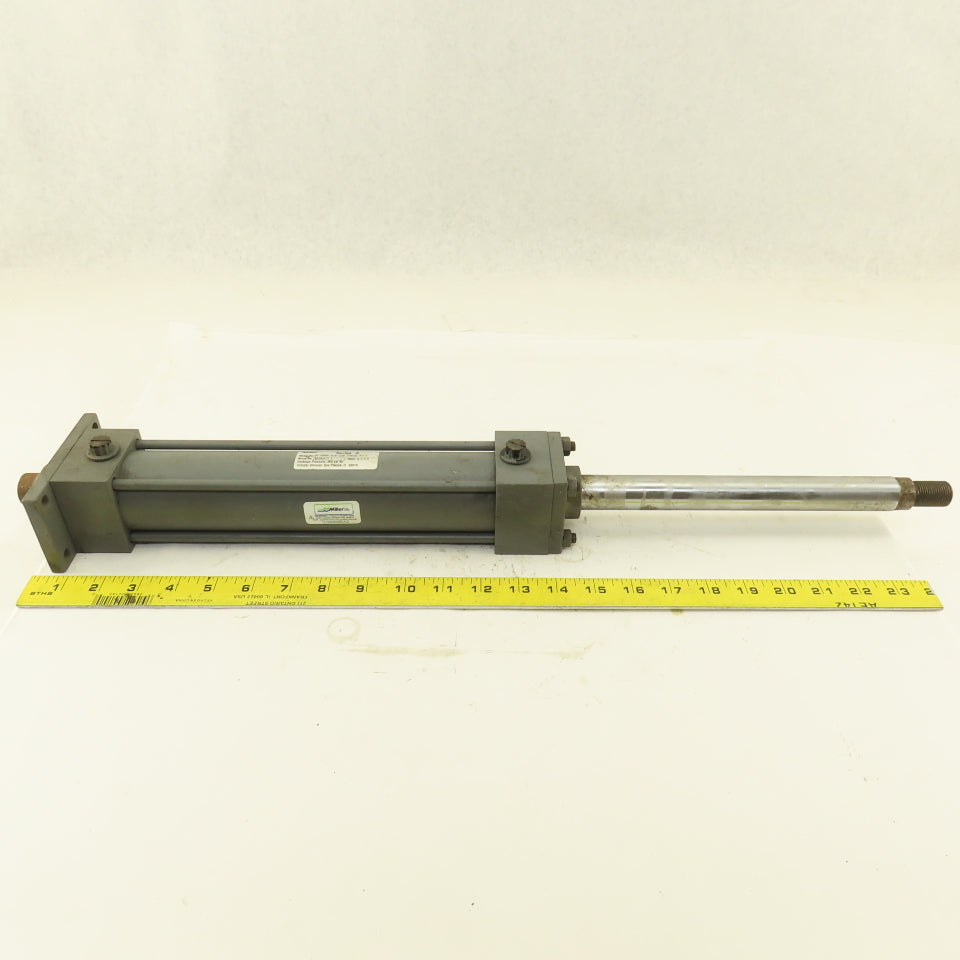 Miller DA-61R42N 2" Bore 9" Double Ended Stroke Air Cylinder 250 PSI